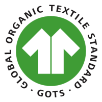 GOTS Certified by control Union Certifications B.V. License Nr CB-GOTS-CUC-03-1195975 certified since 2018